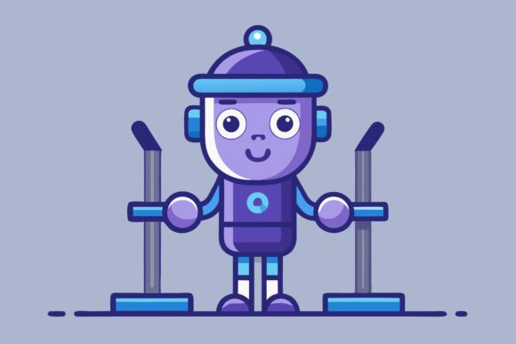 Colored Robot Toy: AI EPS Illustration Set Guide