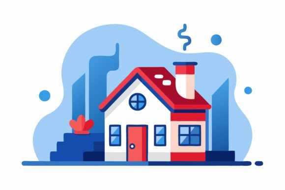Cute House Illustrations That Elevate Your Projects