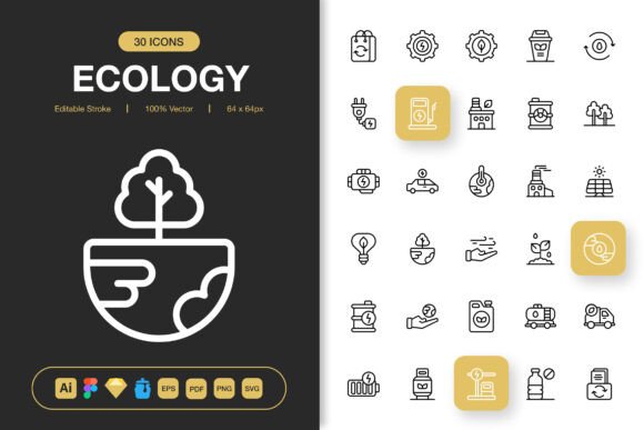 Evaluating the Ecology Icons Pack for Your Next Design Project