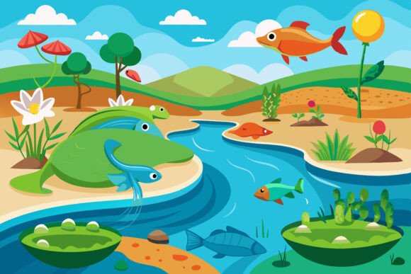 River Landscape AI EPS Illustrations: A Practical Guide